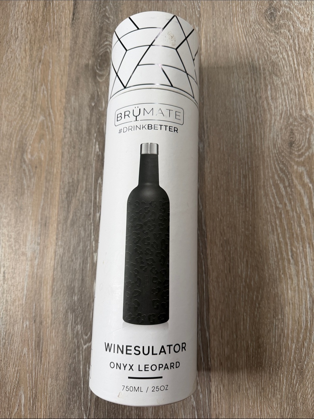 BrüMate Winesulator - Onyx Leopard (Black)